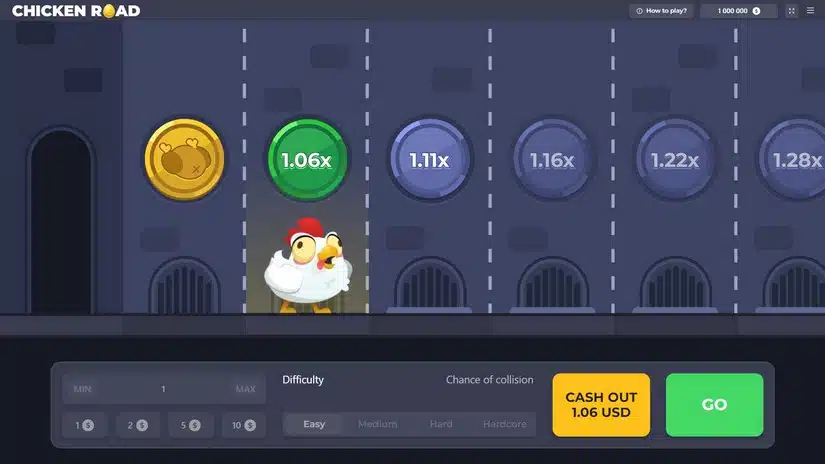 Come giocare a Chicken Road (Mission Uncrossable)